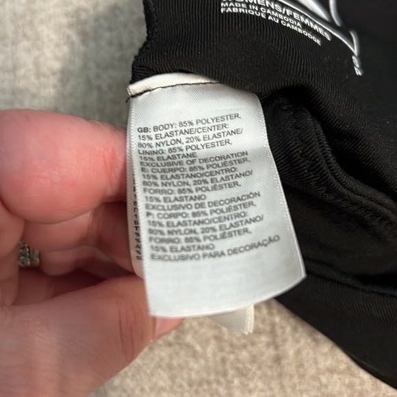 THE NORTH FACE BLACK SPORTS BRA SMALL - Picture 8 of 10